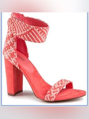 Sam Edelman Coral suede Block 3.5 Heel 9